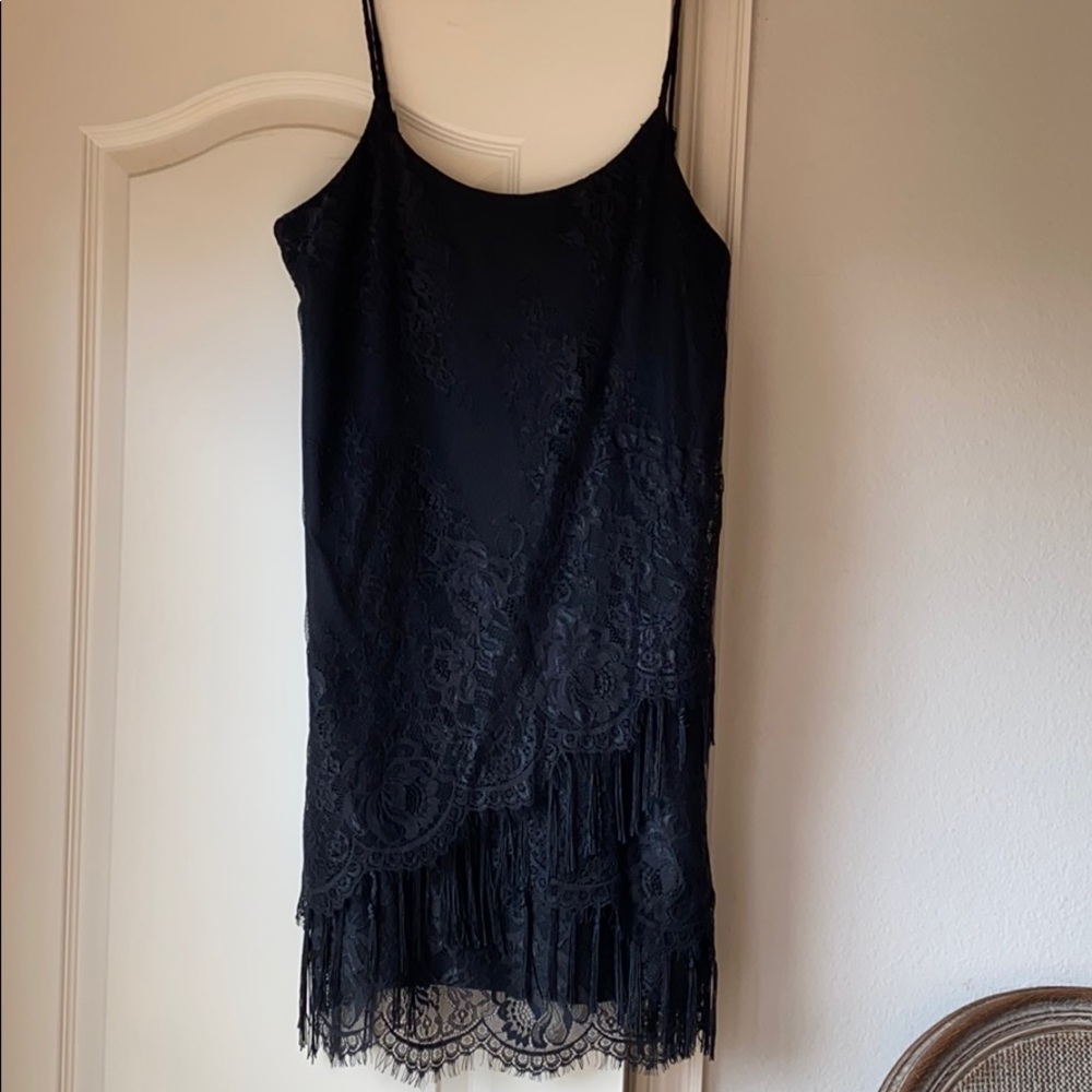 Sam Edelman black lace dress